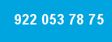 922 053 78 75 922 053 78 75